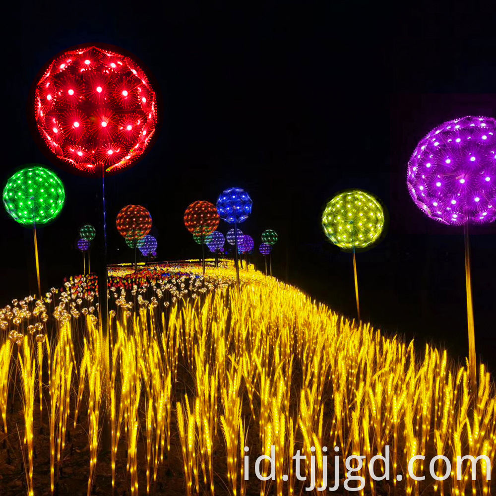 LED Solar Dandelion Light